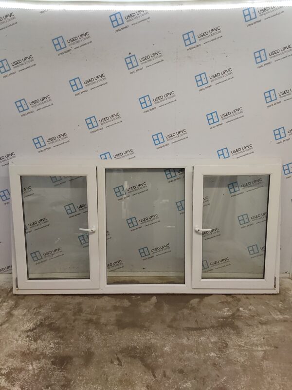 Used White Upvc Window 2375mm x 1205mm LW0061 - Image 3