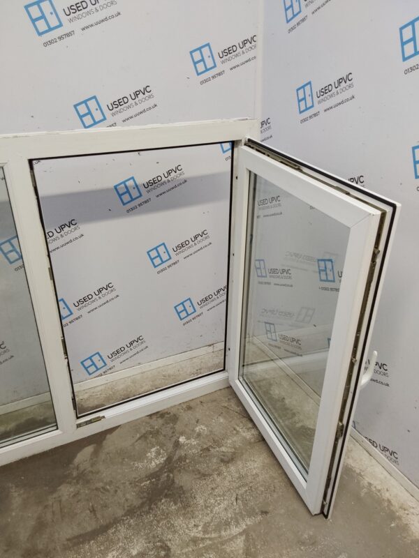 Used White Upvc Window 2375mm x 1205mm LW0061 - Image 9