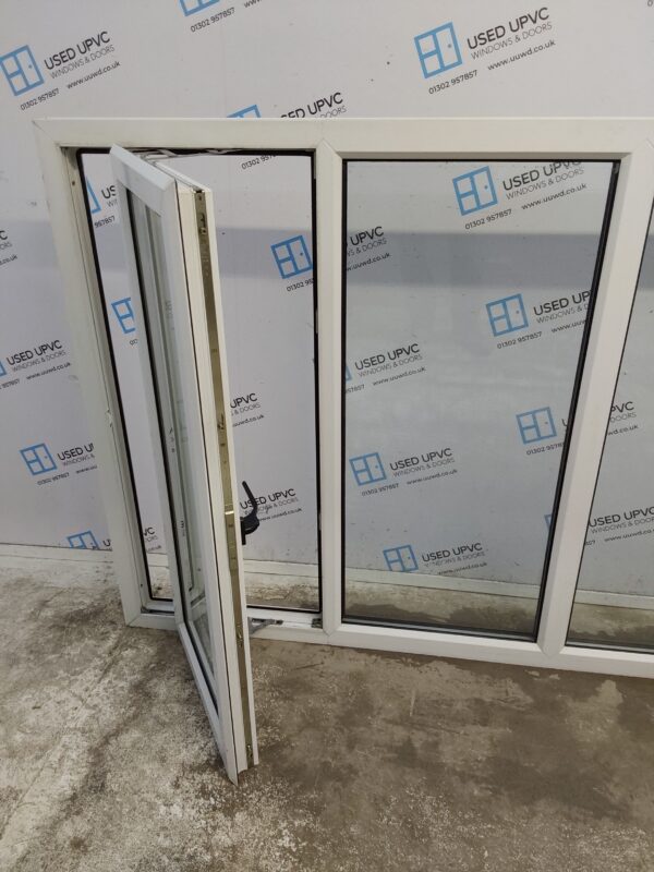 Used White Upvc Window 2375mm x 1345mm LW0014 - Image 4