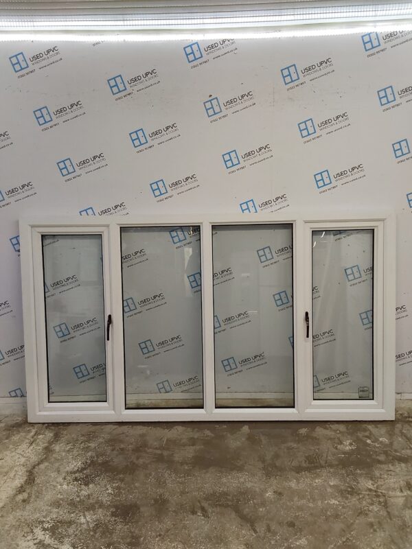 Used White Upvc Window 2375mm x 1345mm LW0014 - Image 2