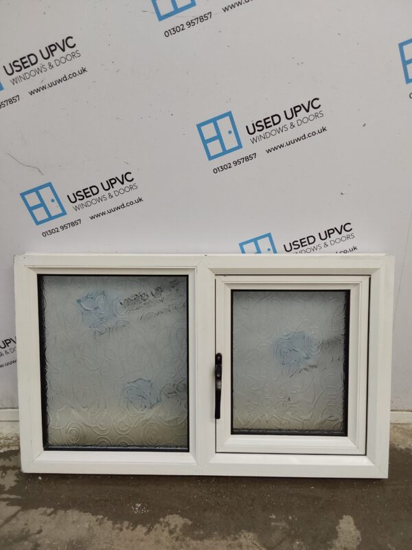 Used White Upvc Window 990mm x 600mm C2B032 - Image 2