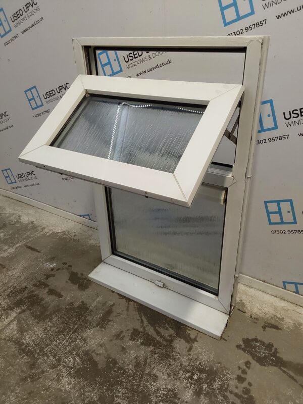 Used White Upvc Window 585mm x 900mm C4W148 - Image 4