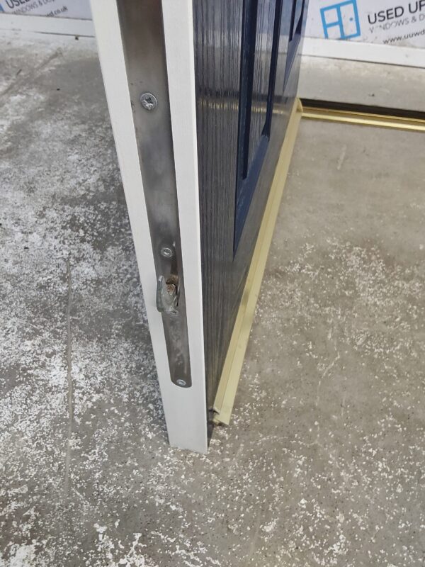 Used Dark Blue Composite Front Door 890mm x 2060mm C7D049 - Image 6