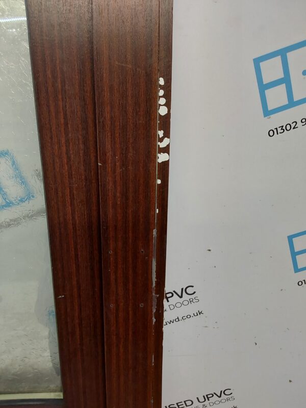 Used Woodgrain Upvc Front Door 920mm x 2060mm (Reduce To 905mm) C7D015 - Image 7