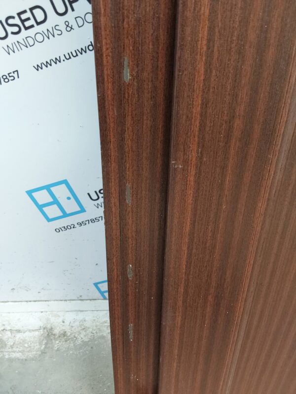 Used Woodgrain Upvc Front Door 920mm x 2060mm (Reduce To 905mm) C7D015 - Image 11