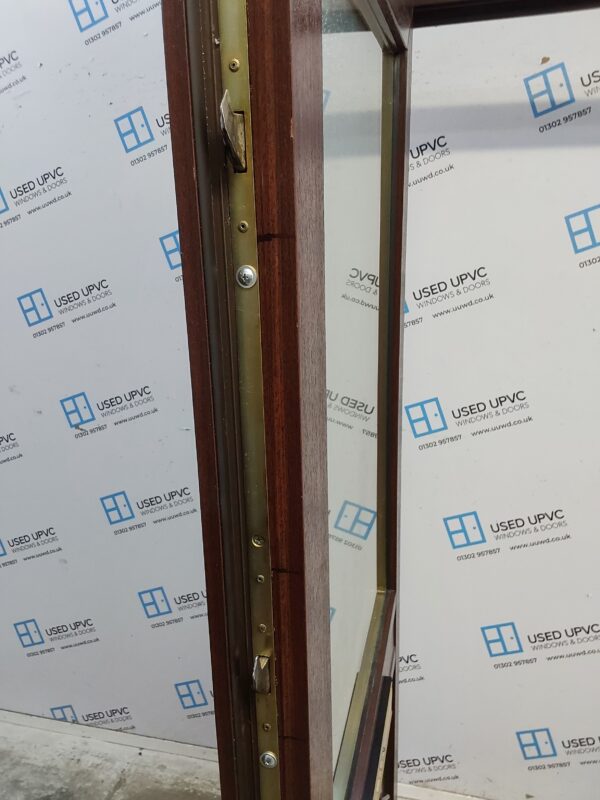 Used Woodgrain Upvc Front Door 920mm x 2060mm (Reduce To 905mm) C7D015 - Image 4