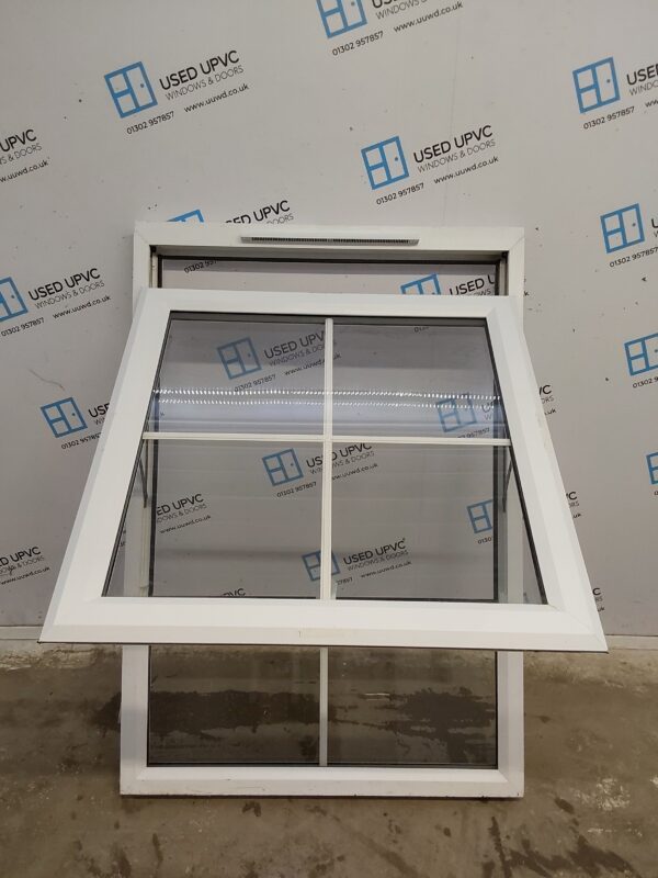 Used White Upvc Window 915mm x 1310mm LW0080 - Image 2