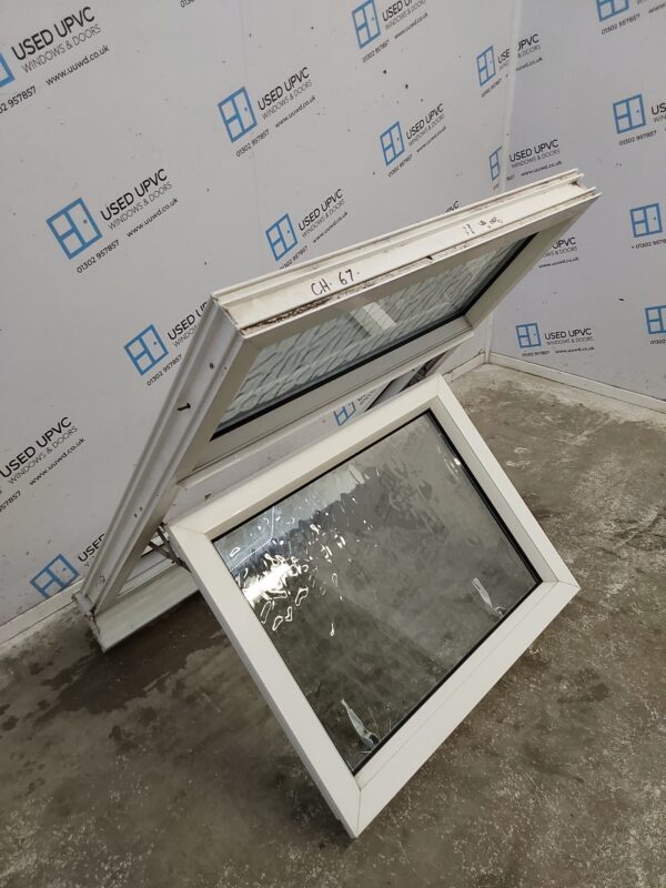 Used White Upvc Window 885mm x 1110mm C2A012 - Image 3