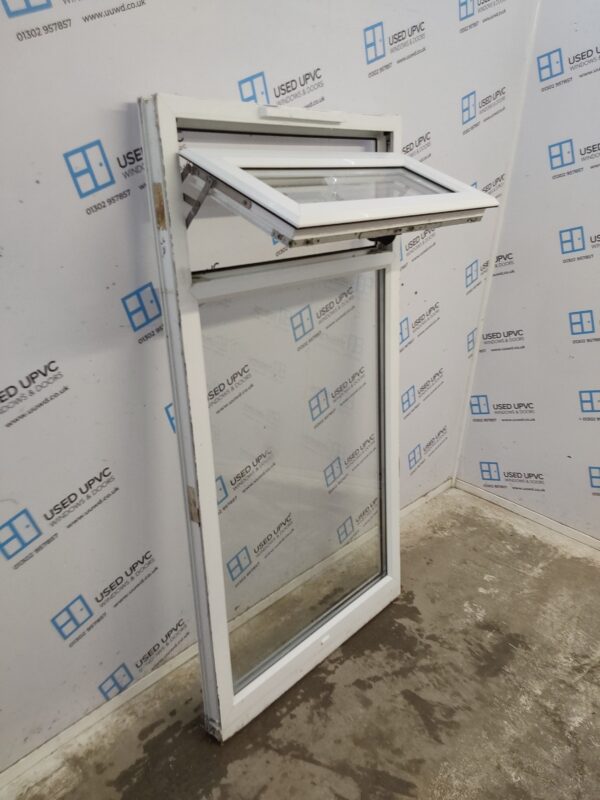 Used White Upvc Window 890mm x 1660mm (Reduce To 1615mm) C2A014 - Image 3