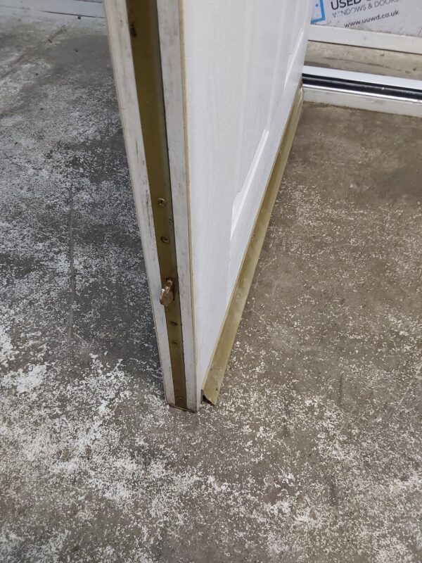 Used White Composite Back Door 970mm x 2125mm C7D053 - Image 6