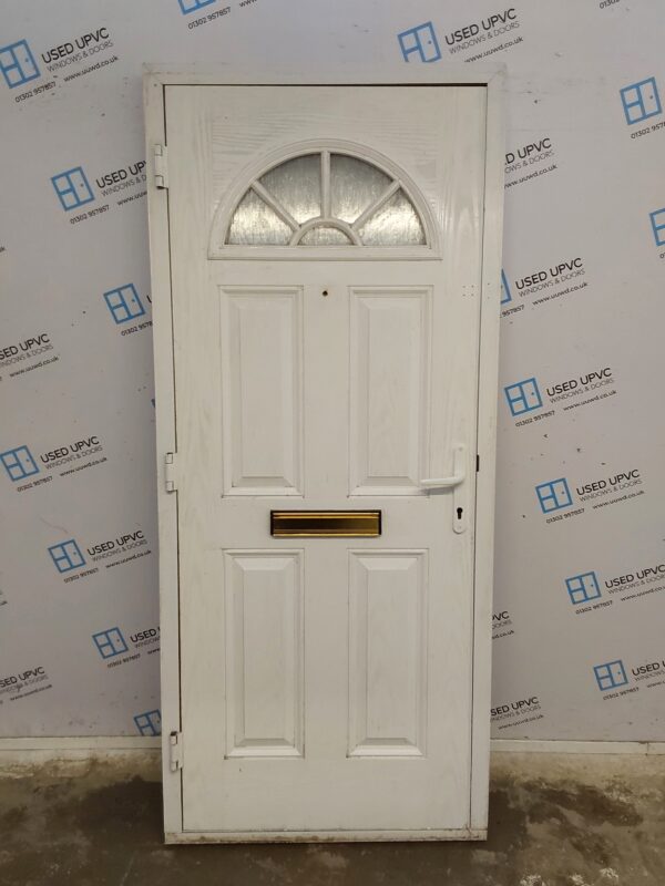 Used White Composite Front Door 920mm x 2105mm C7D055 - Image 2