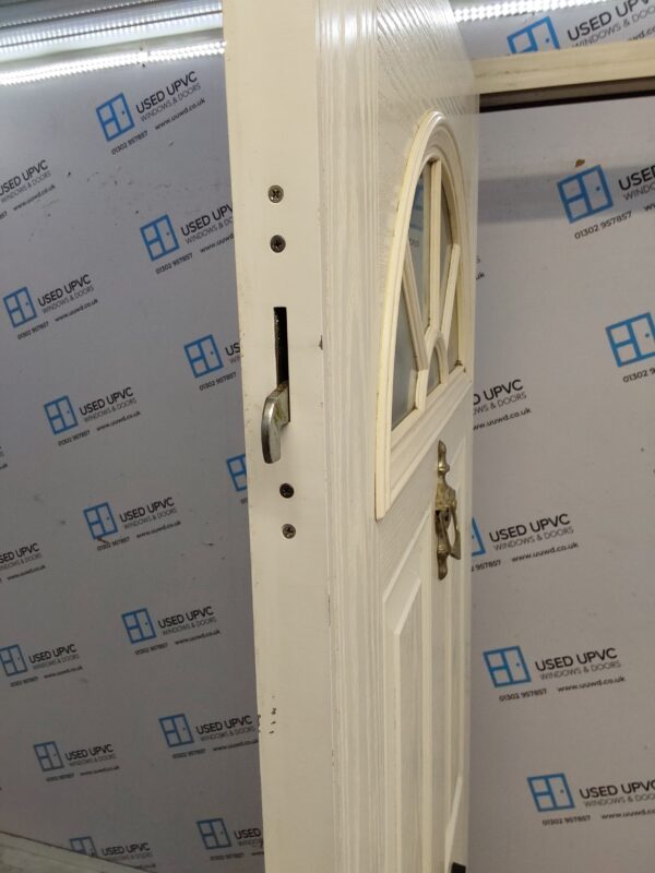 Used White Composite Front Door 920mm x 2105mm C7D055 - Image 4