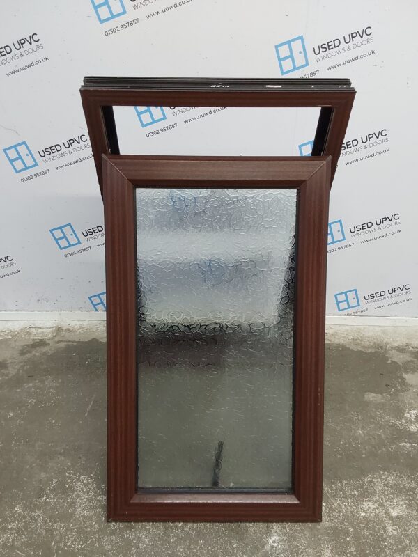 Used Woodgrain Upvc Window 620mm x 1035mm C2148 - Image 2