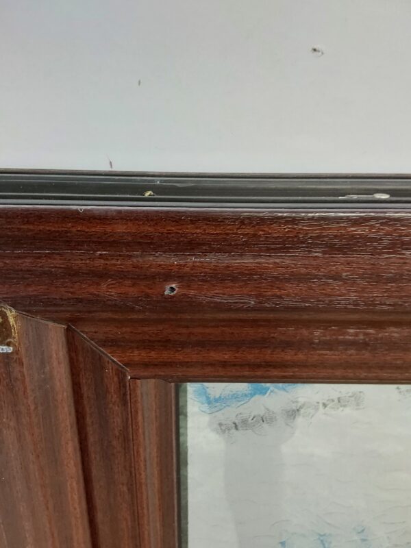 Used Woodgrain Upvc Window 620mm x 1035mm C2148 - Image 5