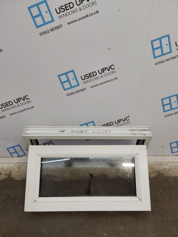 Used White Upvc Window 665mm x 365mm W0372 - Image 2