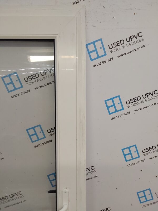 Used White Upvc Front Door 920mm x 2055mm 0770 - Image 7