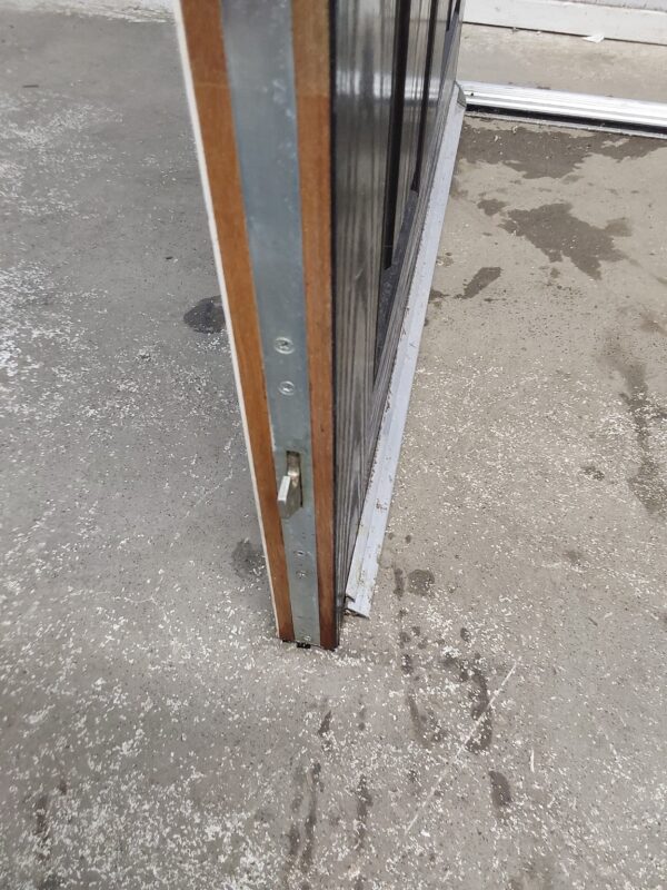 Used Black Composite Front Door 900mm x 1985mm 0430 - Image 6