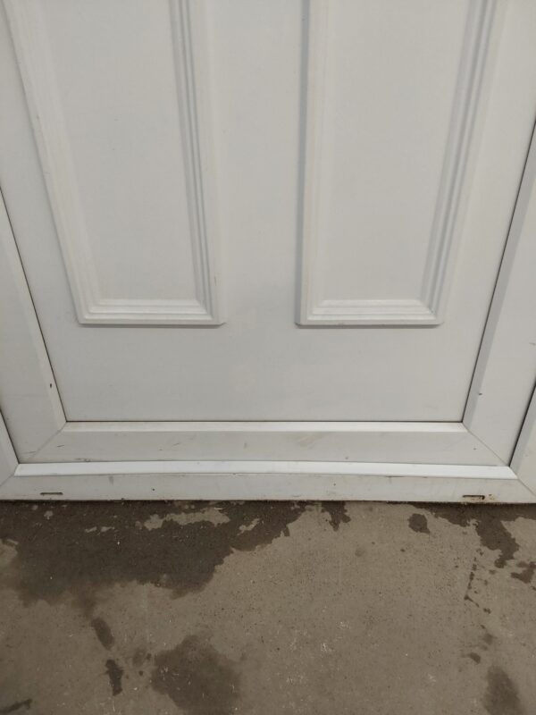 Used White Upvc Front Door And Toplight 920mm x 2250mm 0225 - Image 13