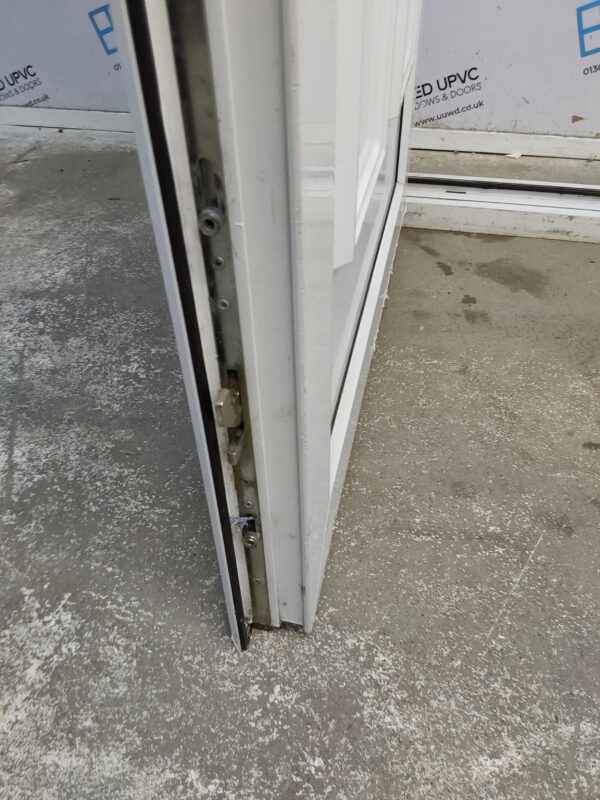 Used White Upvc Front Door And Toplight 920mm x 2250mm 0225 - Image 6