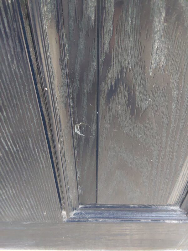 Used Dark Blue Composite Front Door 840mm x 2045mm 0219 - Image 8