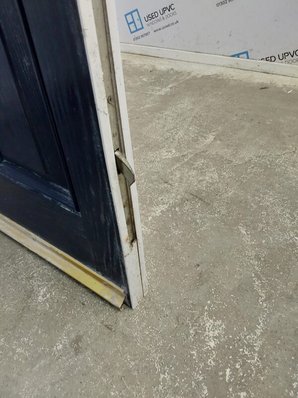 Used Dark Blue Composite Front Door 840mm x 2045mm 0219 - Image 6