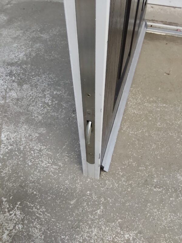 Used Black Composite Front Door 910mm x 2000mm 0178 - Image 6