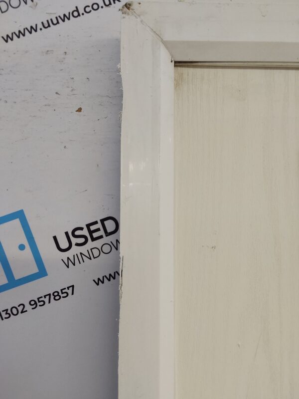 Used White Composite Back Door 995mm x 2095mm 0738 - Image 12