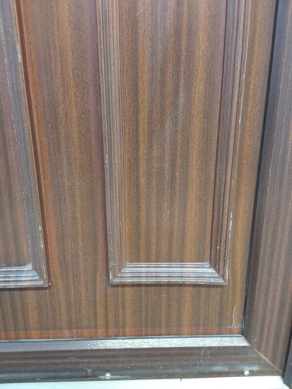 Used Woodgrain Upvc Front Door 885mm x 2045mm (Reduce To 865mm) 0159 - Image 11