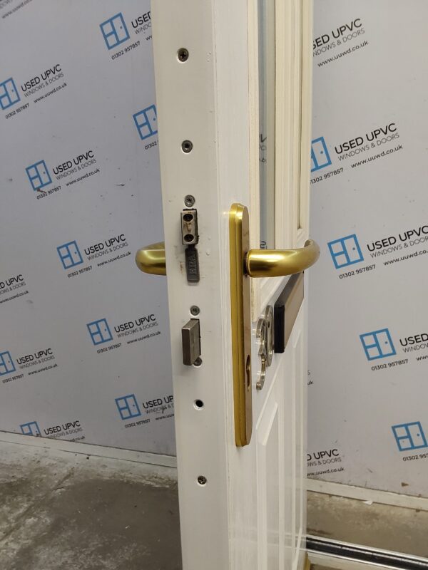 Used White Composite Front Door 920mm x 2110mm 0156 - Image 4