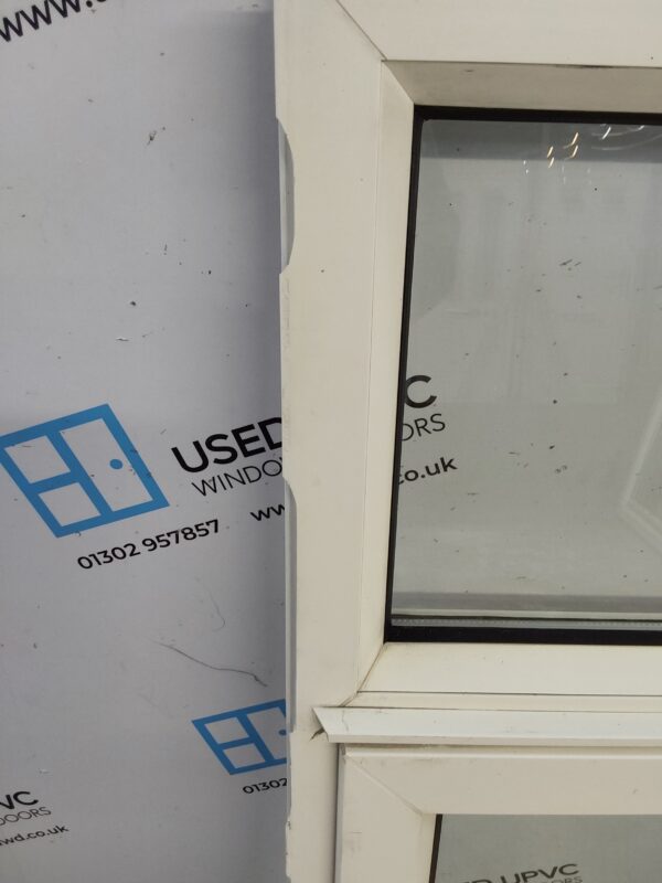 Used White Upvc Window 875mm x 1345mm LW0090 - Image 5