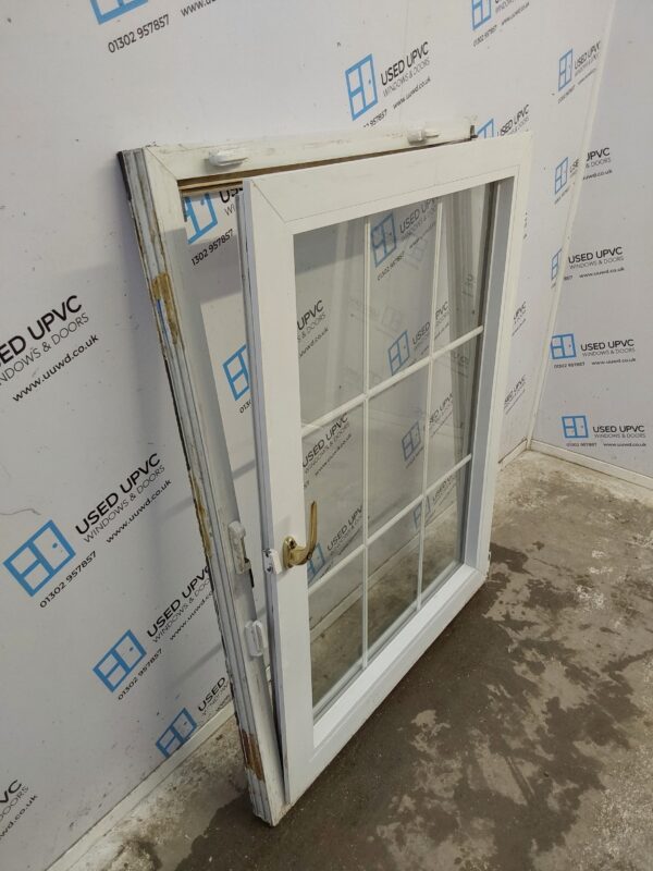 Used White Upvc Tilt And Turn Window 1000mm x 1310mm C5027 - Image 4