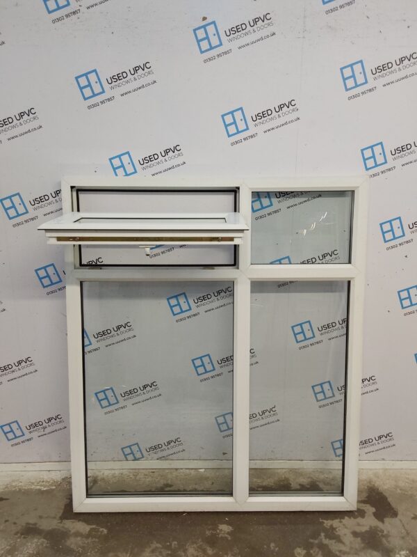 Used White Upvc Window 1260mm x 1470mm LW0080 - Image 2