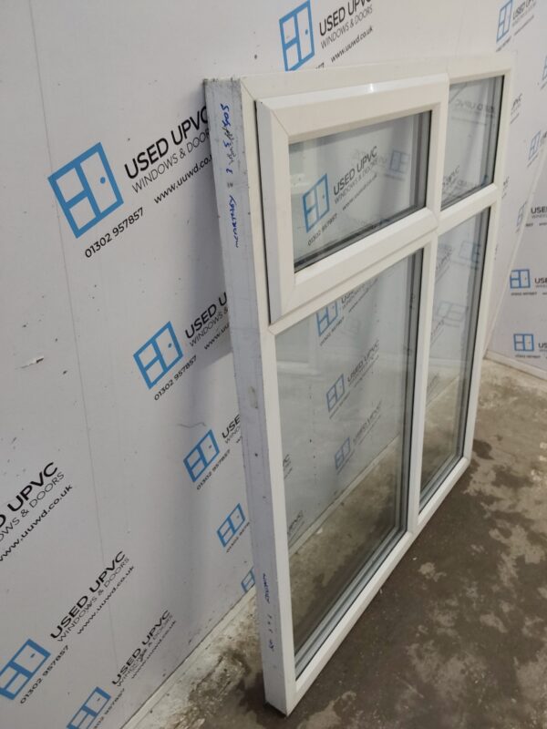 Used White Upvc Window 1260mm x 1470mm LW0080 - Image 5