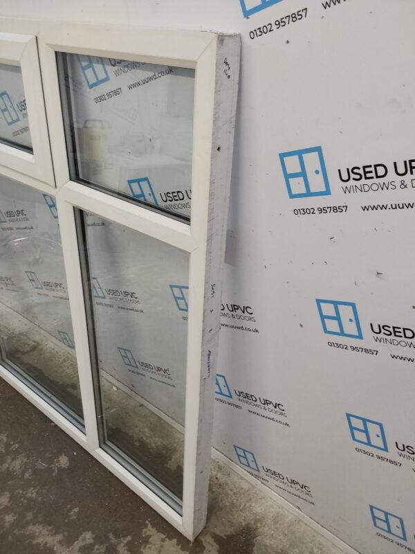 Used White Upvc Window 1260mm x 1470mm LW0080 - Image 6