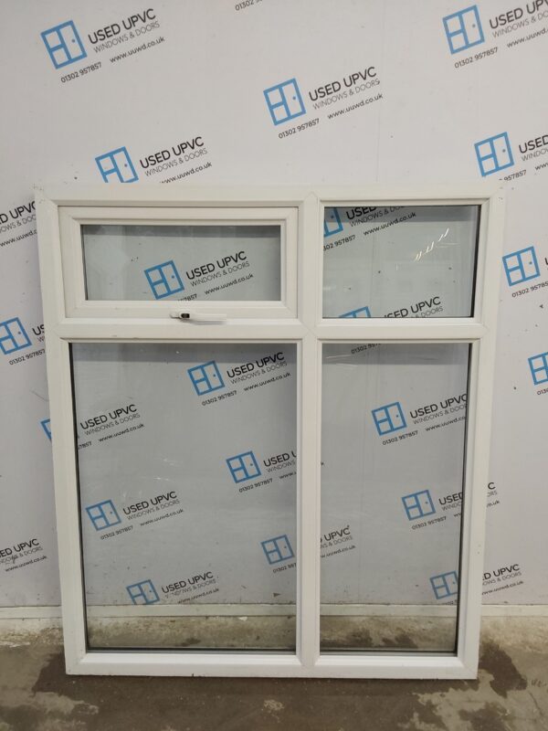 Used White Upvc Window 1265mm x 1470mm LW0086 - Image 4