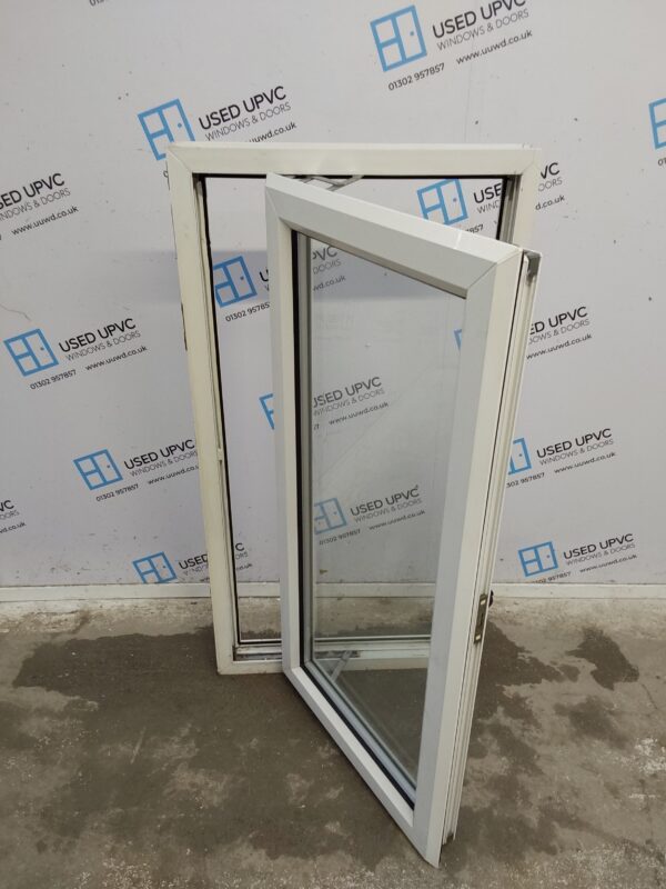 Used White Upvc Window 620mm x 1185mm C2152 - Image 2