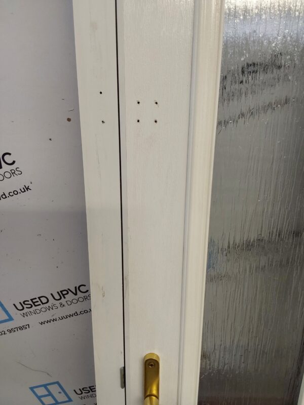 Used Red Composite Front Door 880mm x 2100mm 0041 - Image 6