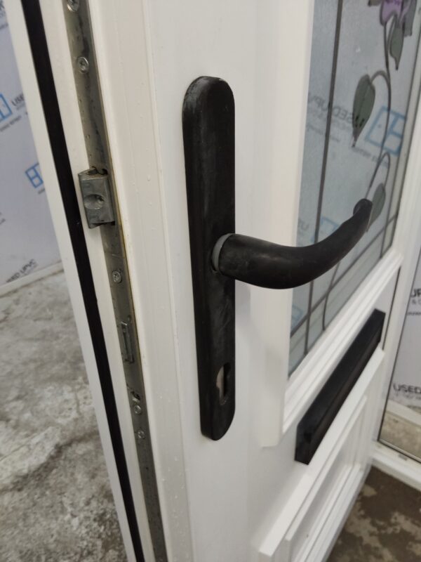 Used White Upvc Front Door 900mm x 2005mm 0087 - Image 6