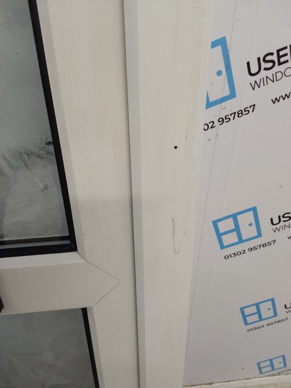 Used White Upvc Front Door 845mm x 2050mm 0032 - Image 7