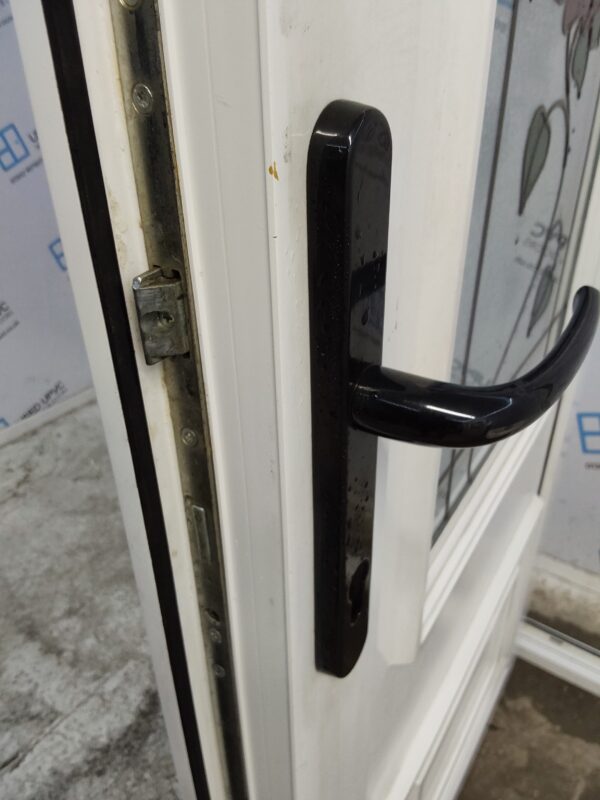 Used White Upvc Back Door 900mm x 2005mm 0056 - Image 6