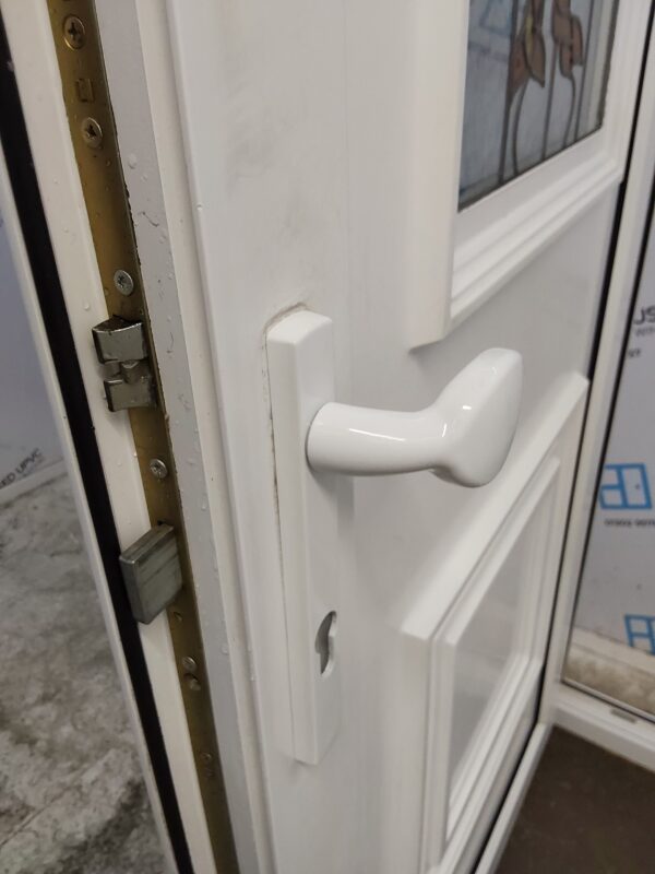 Used White Upvc Back Door 920mm x 2105mm 0320 - Image 5