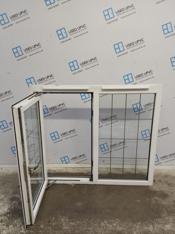 Used White Upvc Window 1180mm x 1015mm (reduce to 990mm) LW0140 - Image 3