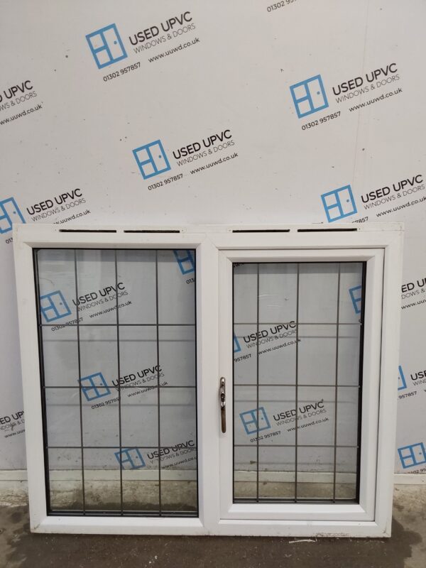 Used White Upvc Window 1180mm x 1015mm (reduce to 990mm) LW0140 - Image 2