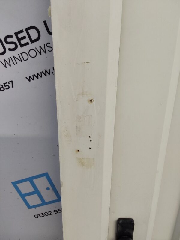 Used White Upvc Front Door 900mm x 2090mm (reduce to 885mm) 0094 - Image 4