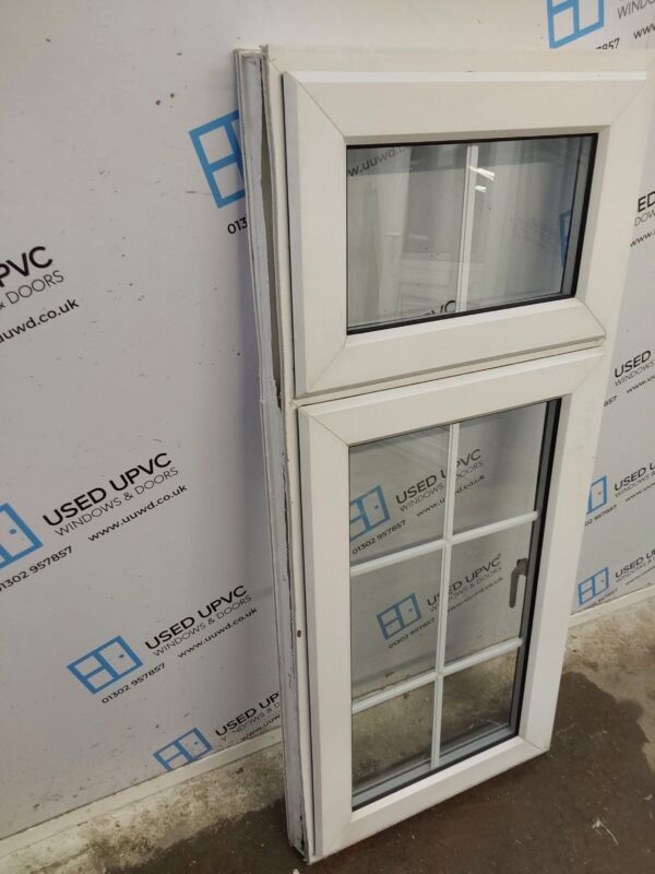 Used White Upvc Window 585mm x 1320mm W0298 - Image 4