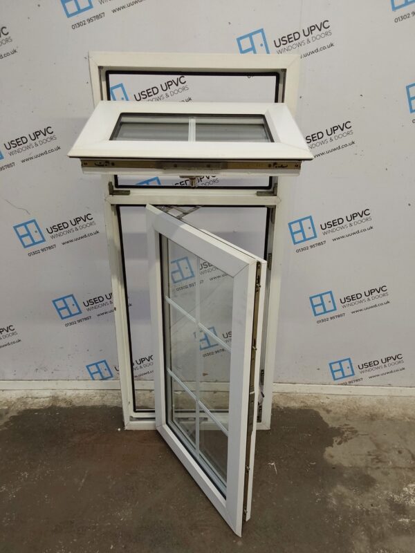 Used White Upvc Window 585mm x 1320mm W0298 - Image 3