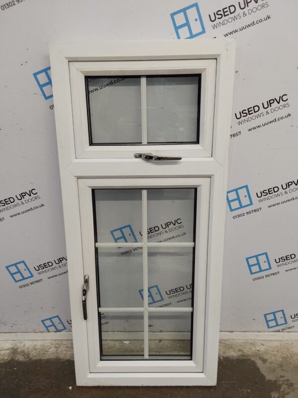 Used White Upvc Window 585mm x 1320mm W0298 - Image 2