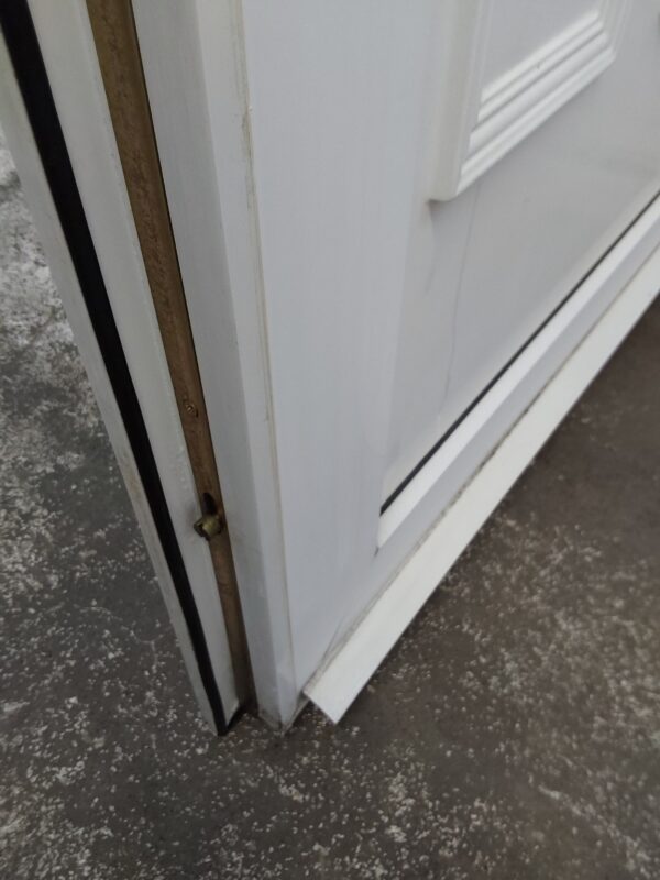 Used White Upvc Front Door 930mm x 2125mm C7D056 - Image 7