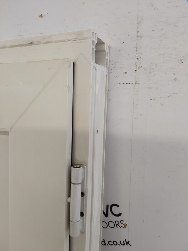 Used White Upvc Front Door 910mm x 2045mm C7D058 - Image 5