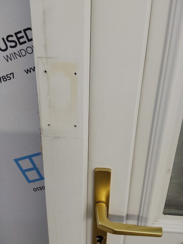 Used White Upvc Front Door 900mm x 2105mm C7D003 - Image 4